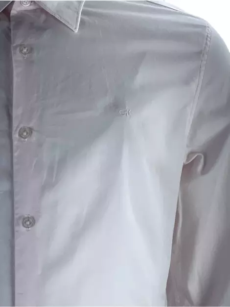 Camisa Calvin Klein Tecido Rosa