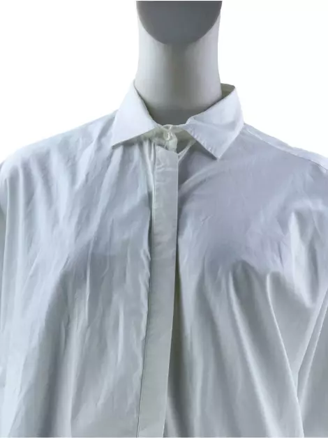 Camisa Carolina Herrera Tecido Branco