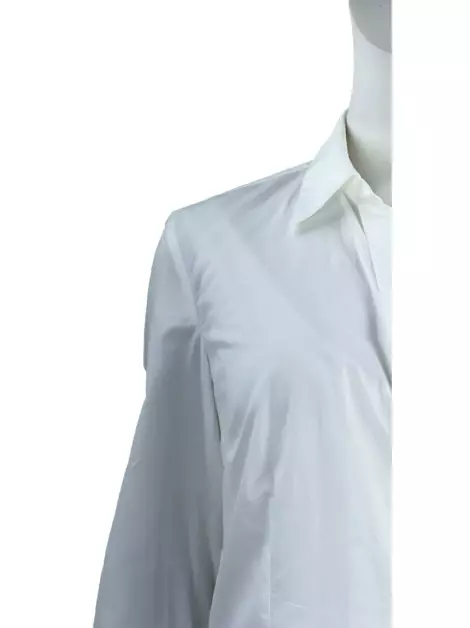 Camisa Carolina Herrera Tecido Branco