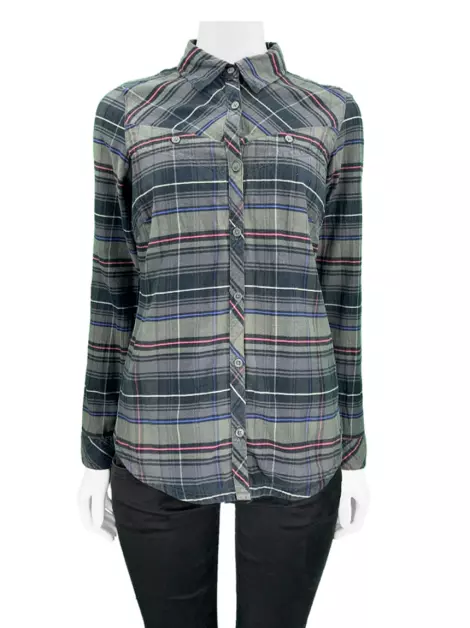 Camisa Columbia Tecido Xadrez