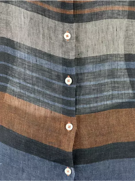 Camisa De Goeye Linho Estampada