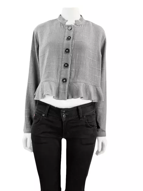 Camisa De Goeye Noveau Cinza