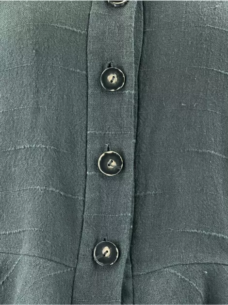 Camisa De Goeye Texturizada Preta
