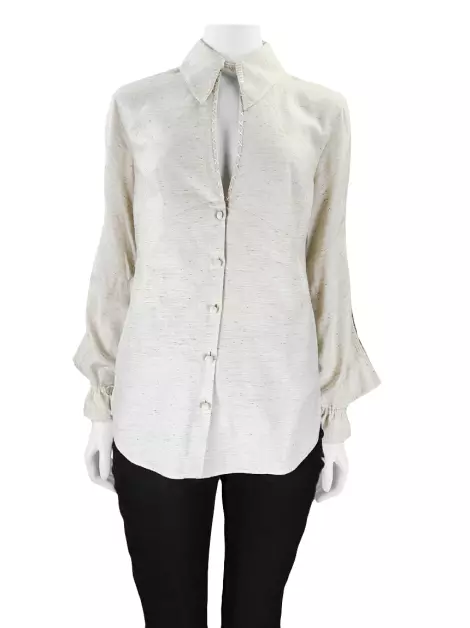 Camisa De Goeye Watts Bege