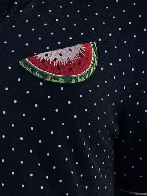 Camisa Dolce & Gabbana Polo Watermelon Patch