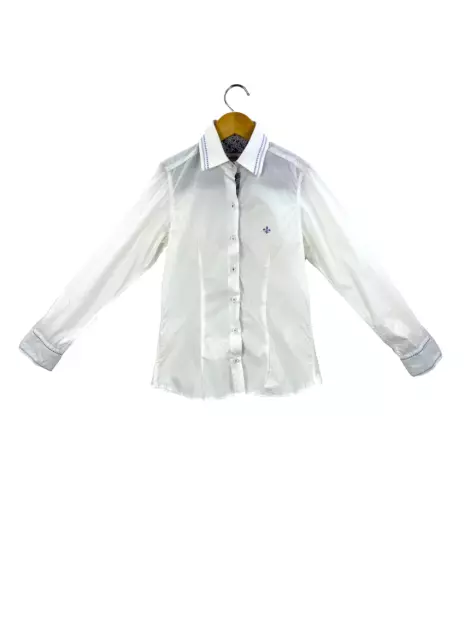Camisa Dudalina Petit Tecido Branco