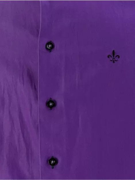 Camisa Dudalina Slim Fit Roxo