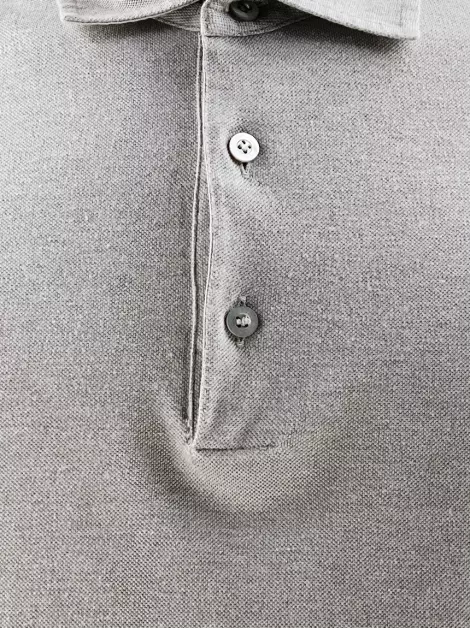 Camisa Ermenegildo Zegna Polo Bege