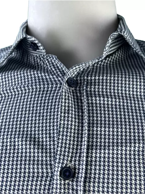 Camisa Ermenegildo Zegna Reta Xadrez