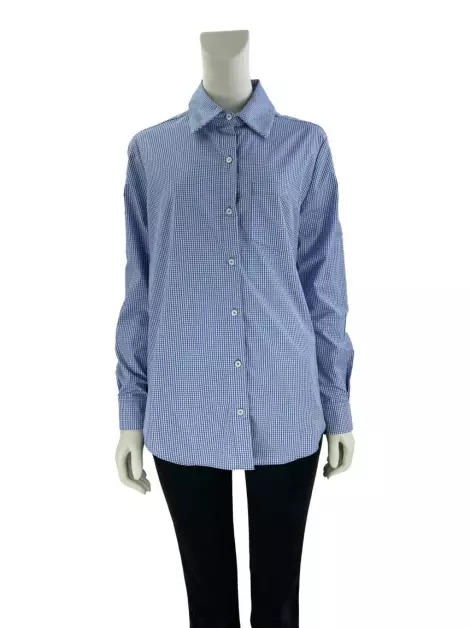 Camisa Etoiles Xadrez Azul