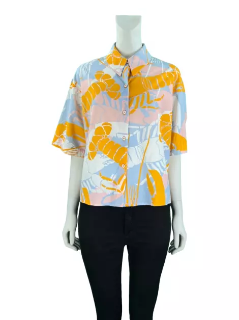 Camisa Eva Tecido Estampada