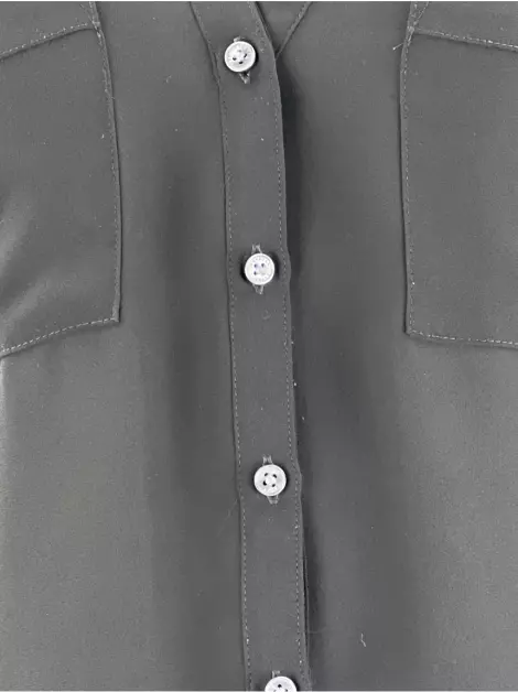 Camisa Express Manga Longa Preta