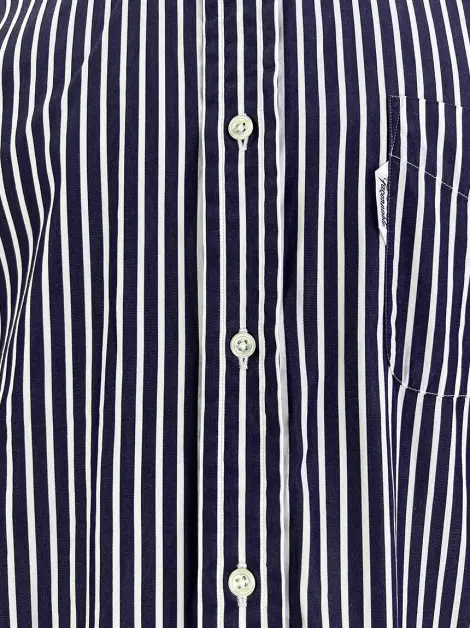 Camisa Façonnable Listras Bicolor