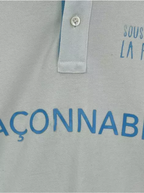 Camisa Façonnable Polo Bicolor