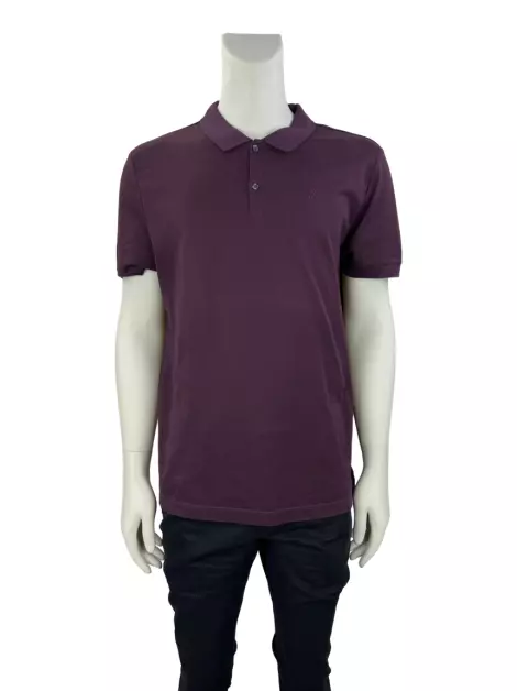 Camisa Façonnable Polo Vinho