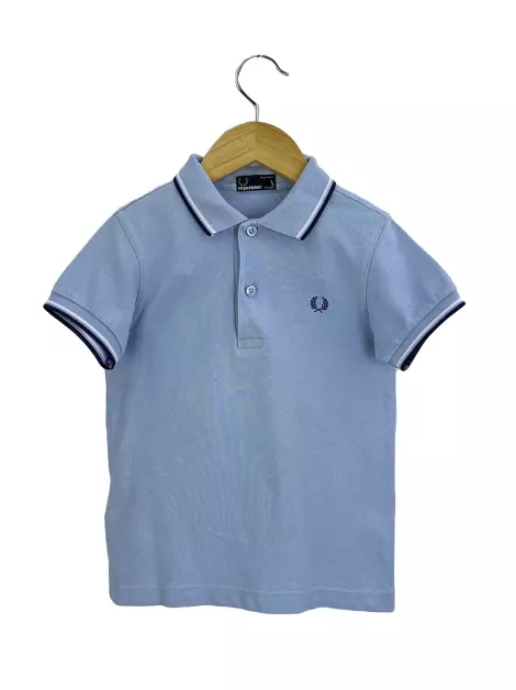 Camisa Fred Perry Tecido Azul