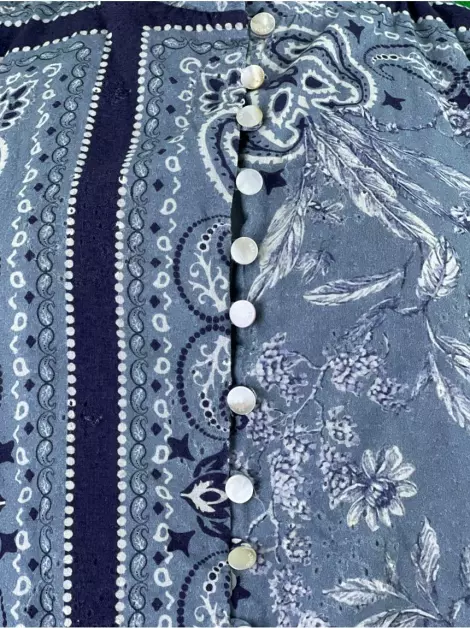 Camisa Gaitee Cropped Estampada