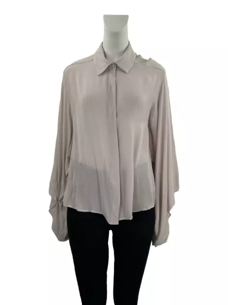 Camisa Giuliana Romanno Tecido Rosê