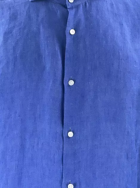 Camisa Hugo Boss Tecido Azul