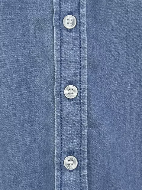 Camisa Jacadi Jeans Azul