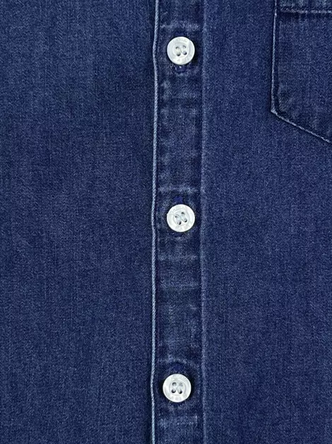 Camisa Jacadi Jeans Azul Escuro