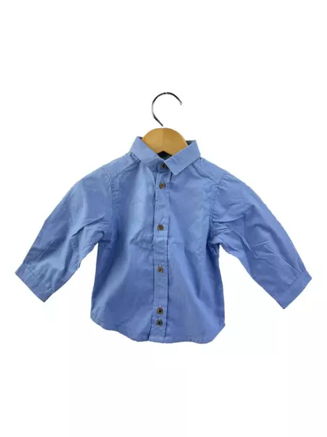 Camisa Jacadi Tecido Azul