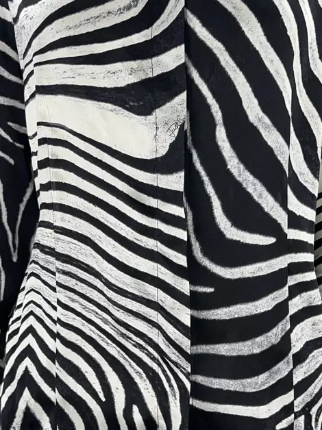 Camisa Just Cavalli Reta Estampada