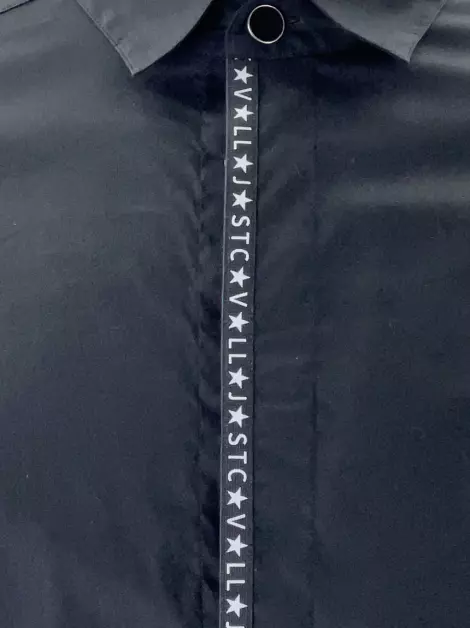Camisa Just Cavalli Tecido Preto