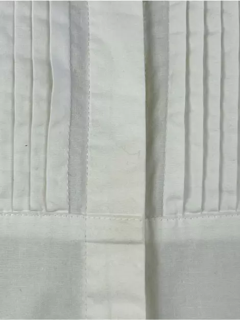 Camisa Karl Lagerfeld Franzida Off White
