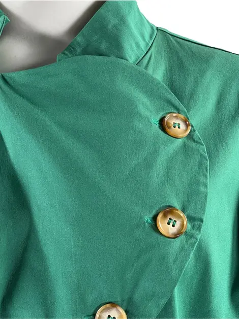 Camisa Kika Simonsen Mamorana Verde