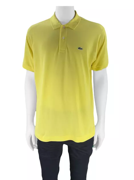 Camisa Lacoste Polo Amarelo