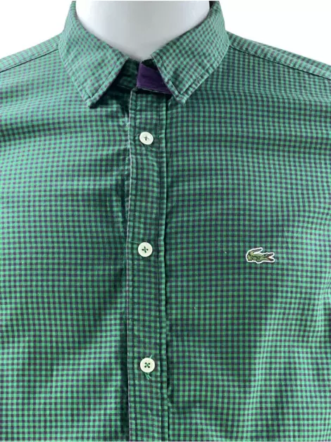 Camisa Lacoste Slim Fit Verde