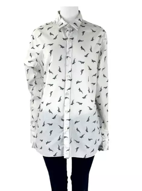 Camisa Lanvin Tecido Estampado