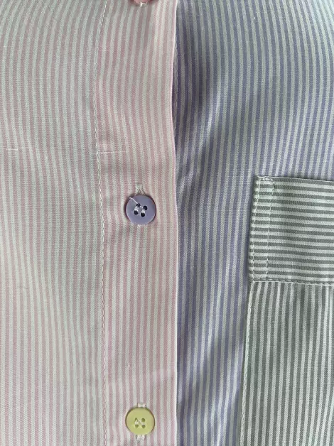 Camisa LaRouge-Belle Listrada Multicolor