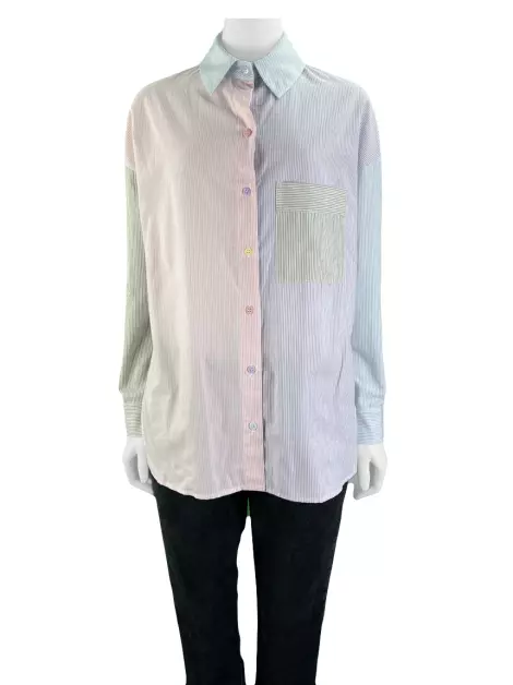 Camisa LaRouge-Belle Listrada Multicolor