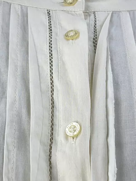 Camisa Lauren Ralph Lauren Tecido Off-White
