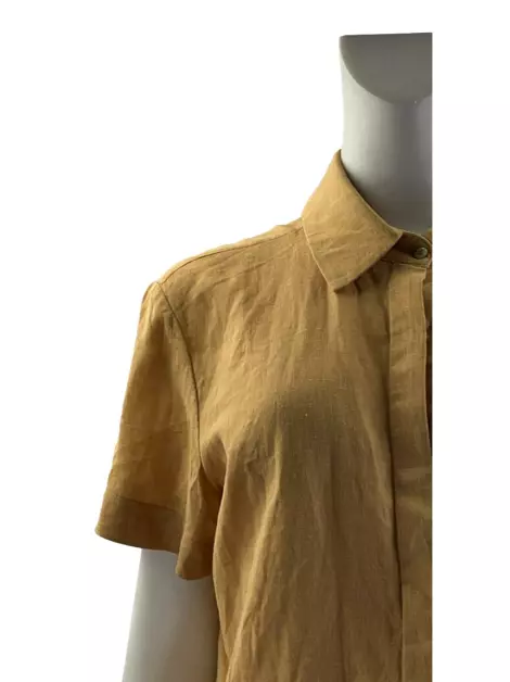 Camisa Lenny Niemeyer Tecido Amarelo