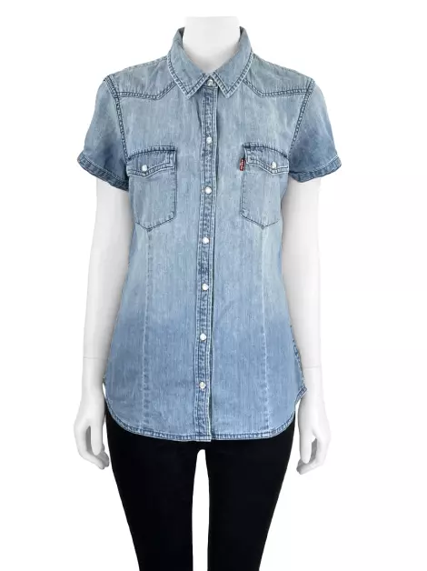 Camisa Levi's Jeans Azul Claro
