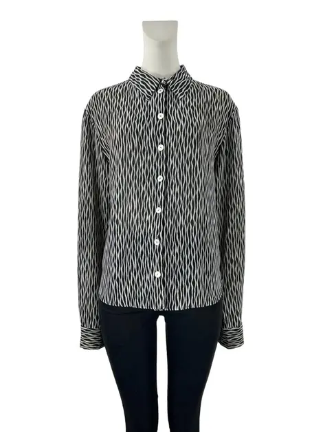 Camisa Lita Mortari Tecido Estampado