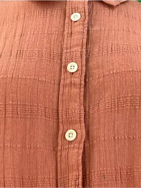Camisa Madewell Courier Texturizado Laranja