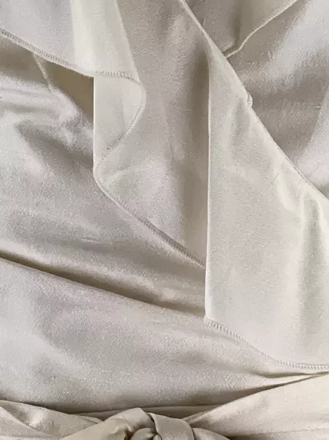 Camisa Max Mara Babados Off White