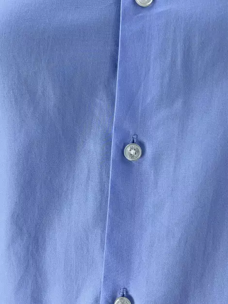 Camisa Michael Kors Tecido Azul