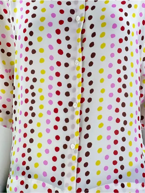 Camisa MNG Tecido Estampado