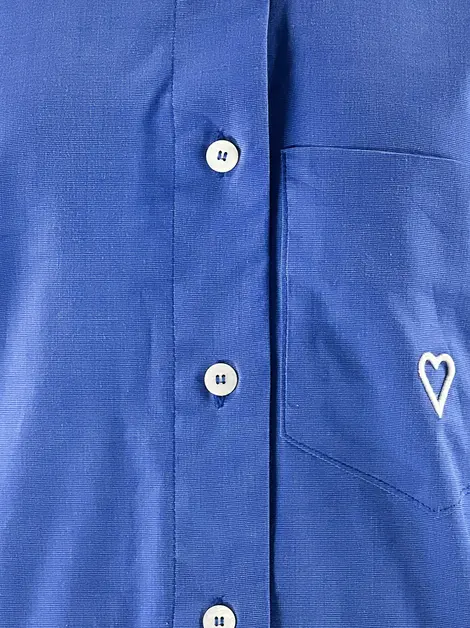 Camisa NK Store Tecido Azul
