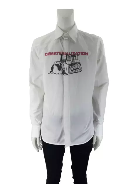 Camisa Off-White Dematerialization Branca