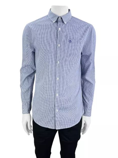 Camisa Penguin Listrada Azul
