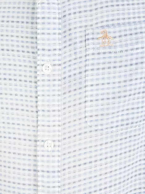 Camisa Penguin Texturizada Bicolor
