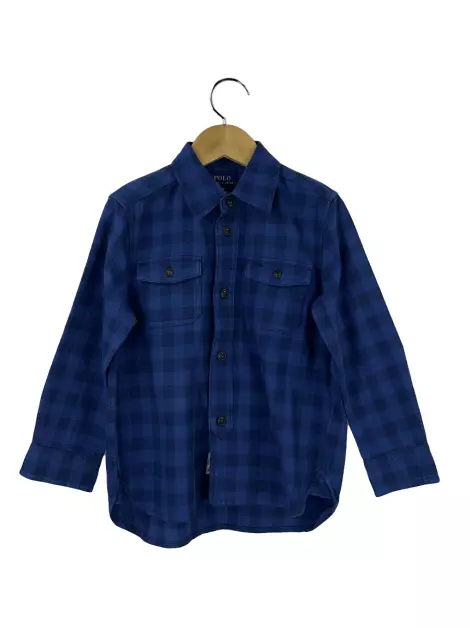 Camisa Polo Ralph Lauren Tecido Azul