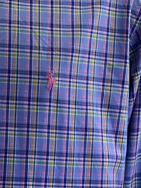 Camisa Polo Ralph Lauren Xadrez Estampado