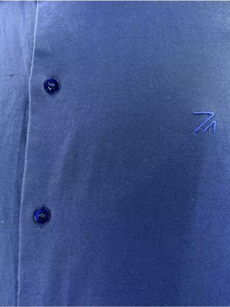 Camisa Ricardo Almeida Tecido Azul